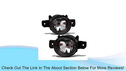 Download Video: Premium 2pc Fog Lights Fit 07-11 Nissan Rogue;07-08 Nissan Maxima;04-10 Nissan Sentra;08-10 Infiniti M35;08-10 Infiniti M45;2011 Infiniti G37 - (Will Not Fit Se-R) Fog Lights - Clear Lens - Light bulb type H11 12V 55W. (1 Pair includes both Driver & Passe