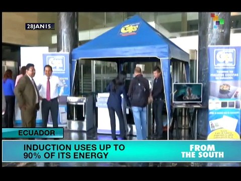Ecuador encourages use of induction cook-top stoves to save energy