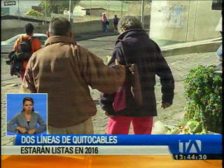 Sistema de cables en Quito