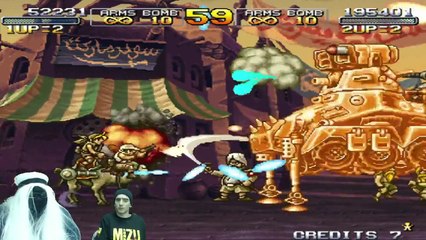 Goldies Show le Streamer Masqué et Corrado sur Metal Slug 1 / Metal Slug X [REPLAY]