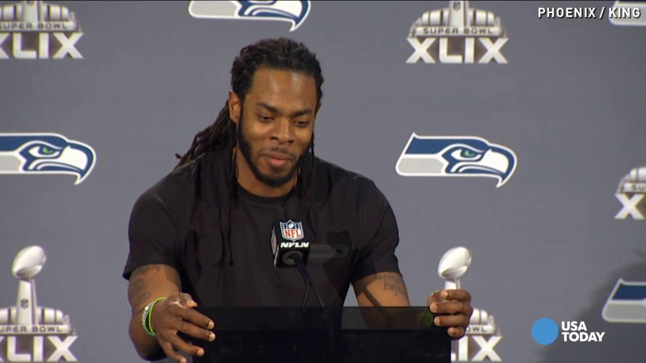 Richard Sherman's son may be born on Super Bowl Sunday
