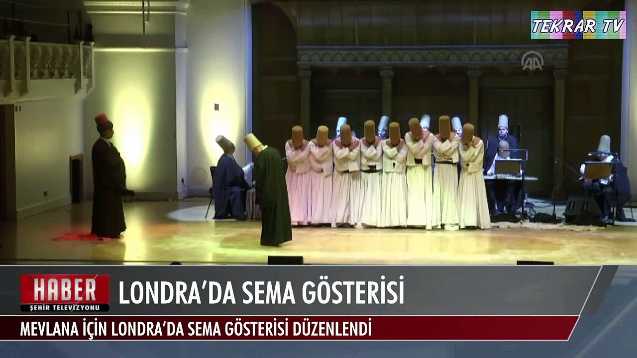 Londra'da Sema Gösterisi