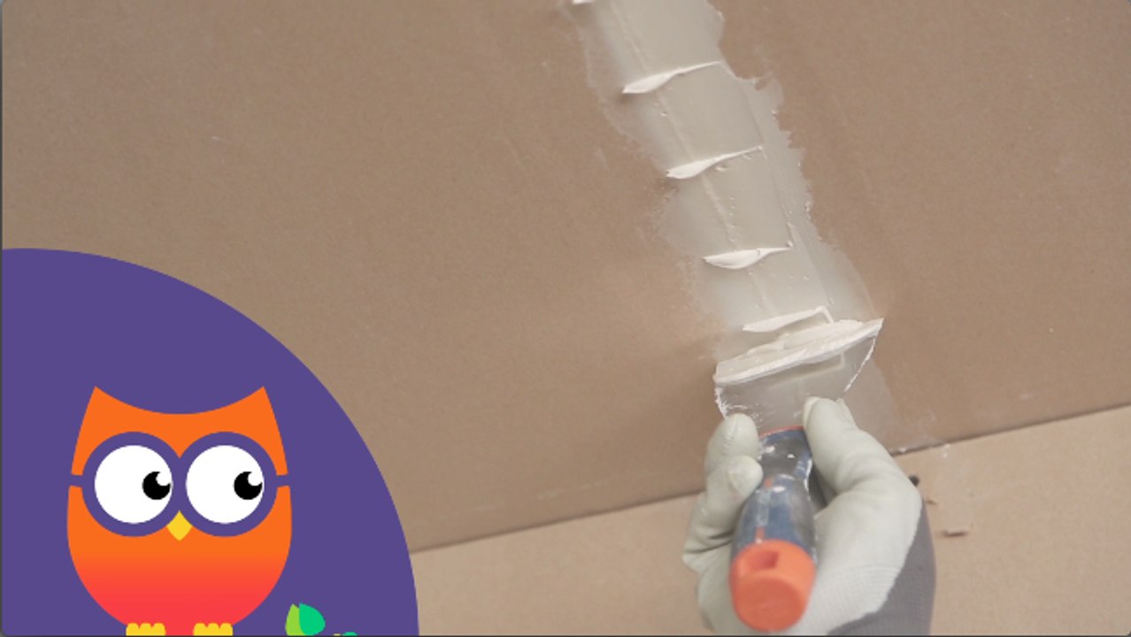 Comment jointoyer les plaques de plâtre d'un plafond (Ooreka.fr)