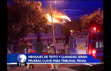 Mensajes de texto y llamadas serán clave para juicio por incendio en Embajada de Ecuador