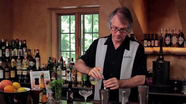 Double Strain Your Cocktails - Old Cuban Cocktail