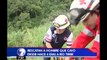 Cruz Roja rescató a un hombre que cayó desde hace cuatro días al Río Tiribí