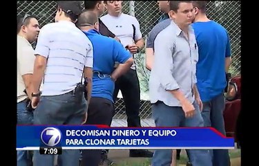 Policía decomisó equipo para clonar tarjetas en casa de rumanos detenidos por fraude electrónico