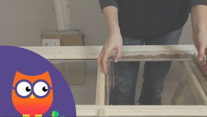 Comment poser un vitrage sur une porte intérieure (Ooreka.fr)