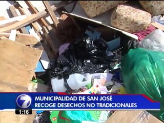 Municipalidad de San José recolectará desechos no tradicionales