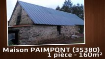 A vendre - Maison/villa - PAIMPONT (35380) - 1 pièce - 160m²