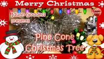 DIY Christmas Decoration Ideas - Little Christmas Trees Made with Pine Cones