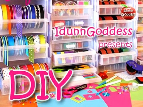 Earring Holder or Earring Organizer - Made With a Plastic Bottles and Glued To The Mirror