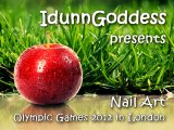 Olympic Games 2012 Nail Art With Gel Pens - Easy Homemade Nail Art Tutorial - Easy Manicure