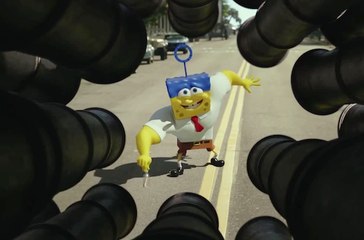 Bob l'Eponge - le Film : un Héros sort de l'Eau - Extrait (2) VO