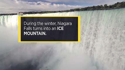 Man Scales Nation's Tallest (Frozen) Waterfall