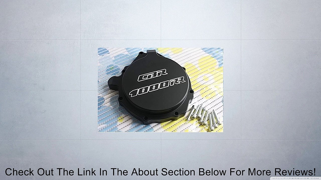 Motor Engine Stator Cover Honda Cbr1000Rr 2004 2005 2006 2007 Black Left Side Review