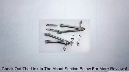 Silver Rear Passenger Foot Pegs Bracket Fit For Suzuki Gsxr600 Gsxr750 2006 2007 Review