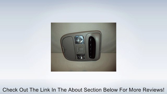 04-10 08 Toyota Sienna Overhead Console 2004 2005 2006 2007 2008 2009 2010 #2949 Review