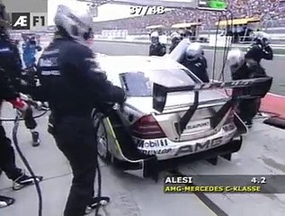 Le ravitaillement par Alesi