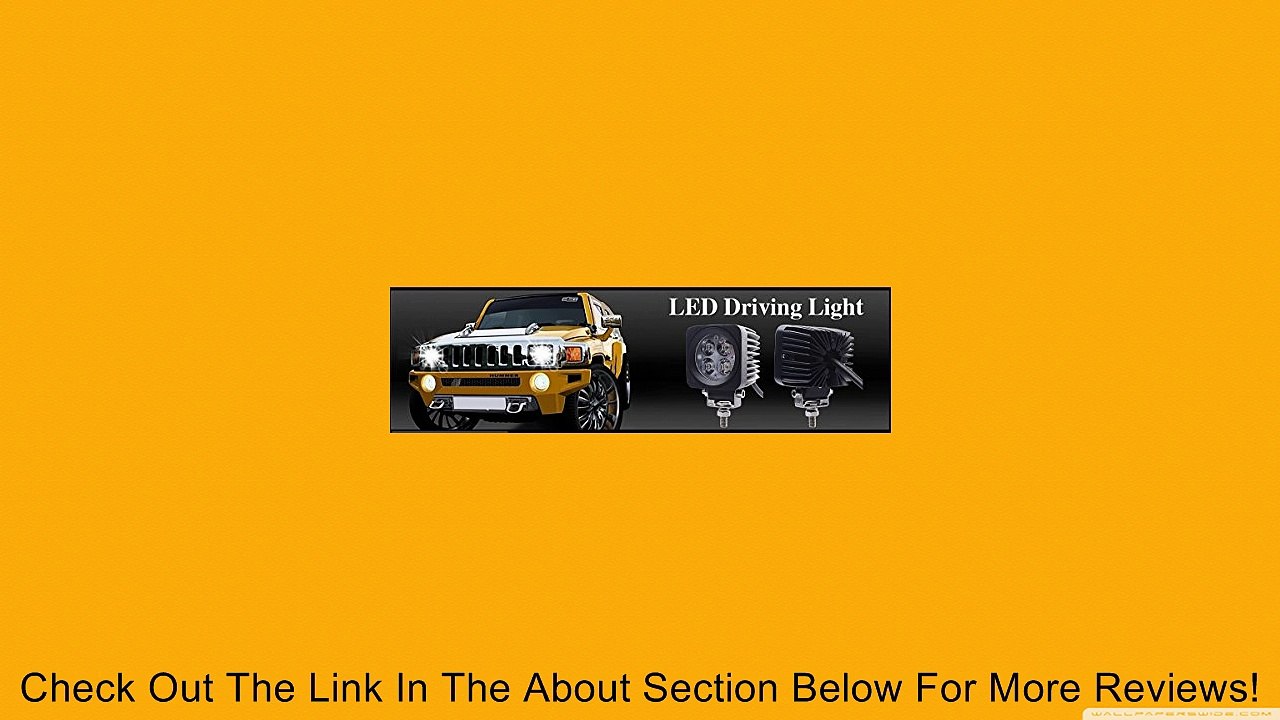 XCSOURCE 12W 9-30V 30 Degree 1800 Lumen LED Spotlight Lamp Work Light for Working / Driving / Fog, Off Road Spotlight-Jeep Cabin, Boat, SUV, Truck, Car, ATVs Fishing Driving Light Waterproof Round Car Lamp IP67 LD327A Review