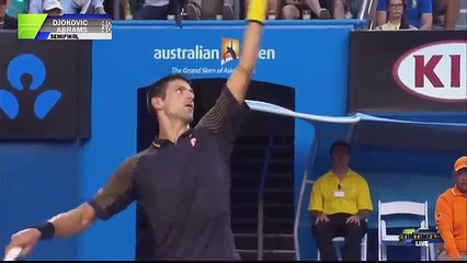 Quand Novak Djokovic joue contre un tank blindé, ça donne ça !