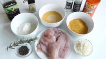 Crispy Parmesan Chicken in Breadcrumbs How to cook recipe