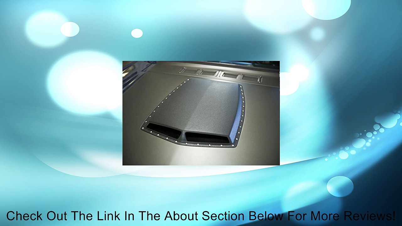 RingBrothers 99000-9415C Universal Carbon Fiber Hood Scoop Review
