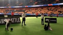 Des Free stylers sont présents au Parc des Princes pour la Huawei Battle