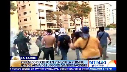 Download Video: Consecuencias de resolución que permite armas letales en protestas