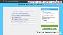 VeryPDF CHM to PDF Converter Download - Instant Download [2015]