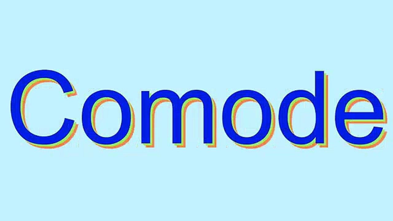 How to Pronounce Comode