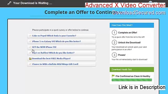 Advanced X Video Converter Cracked - Legit Download 2015