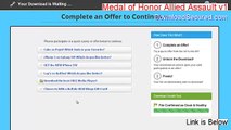 Medal of Honor Allied Assault v1.11 patch Key Gen [medal of honor allied assault v1.0 crack]