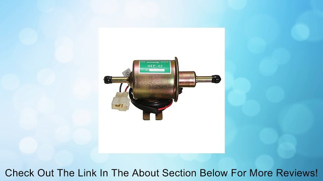 12V Electric Fuel Pump Diesel Petrol 12 Volt Review