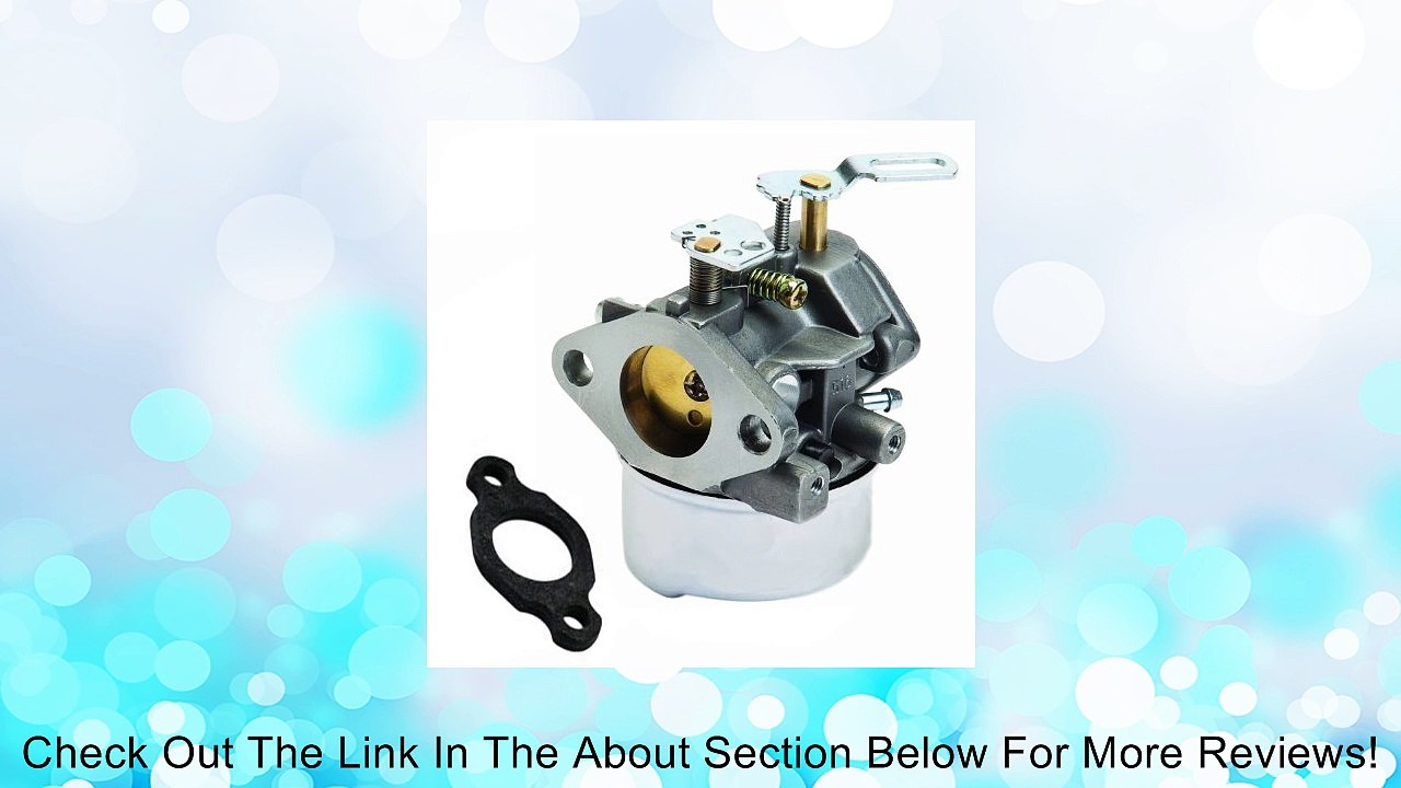 CARBURETOR FOR TECUMSEH 640349 640052 640054 HMSK80 HMSK85 HMSK90 HMSK100 HMSK105 LH318SA LH358SA Review