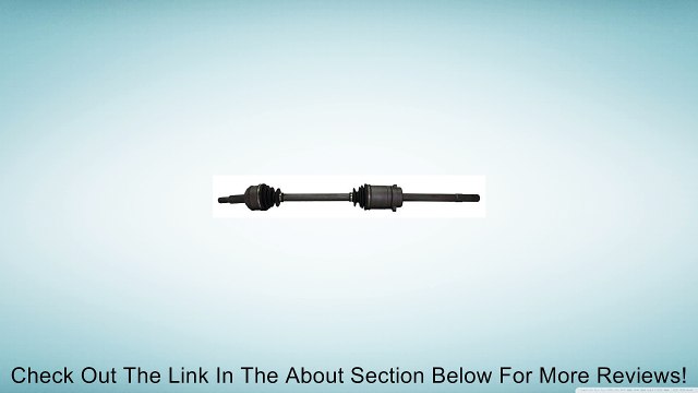 Complete Front Passenger Side CV Axle Shaft Nissan Quest, Mercury Villager W/ ABS Review