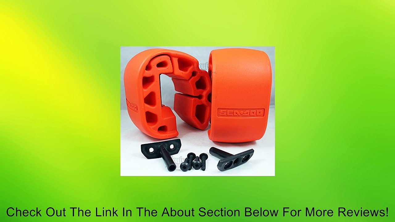 New 09-14 Sea-Doo Snap-in Fenders Seadoo PWC Bumpers Kit 295100418 295100550 Review