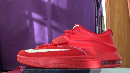 Replica Cheap Nike KD 7 Global Game Red Sneaker HD Review @ repsperfect.cn