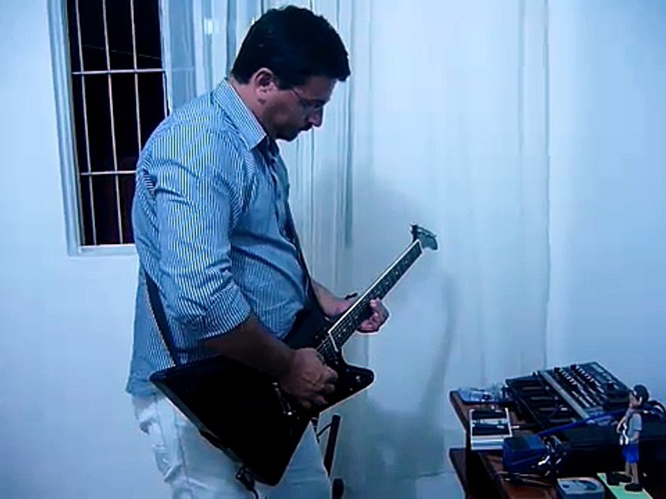 TESTANDO MEU BEHRINGER RV600 COM MINHA GT8
