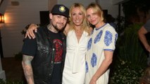 Cameron Diaz & Benji Madden on Kiss Cam at Lakers Game