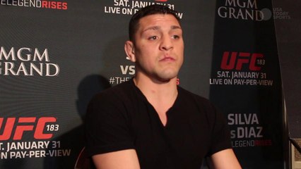 Nick Diaz surfaces in Vegas, gives 37 minutes to reporters