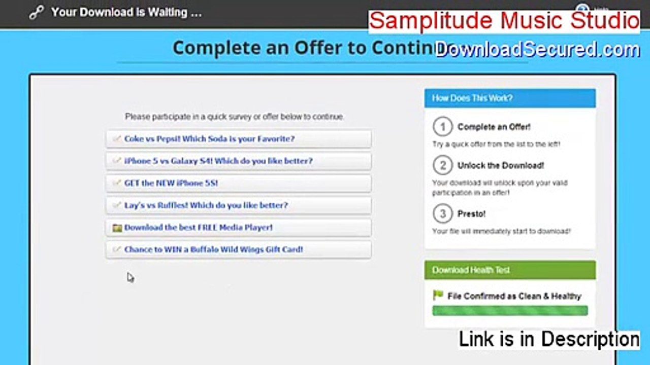 Samplitude Music Studio Serial - Instant Download (2015)