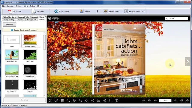 Use pdf to flash flipbook converter to build engaging and interactive e-Publications