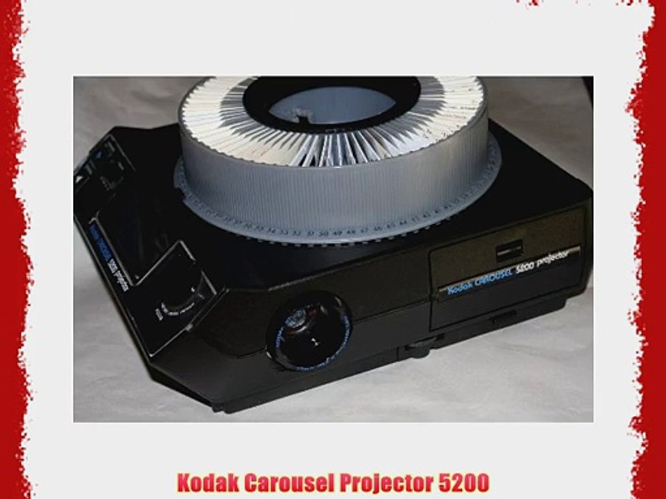 Kodak Carousel Projector 5200