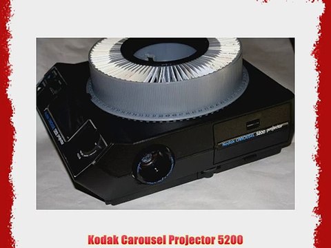 Kodak Carousel Projector 5200