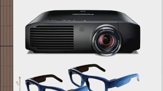 Panasonic PT-AE8000U Full HD 3D Home Theater Projector   2 Pairs of Xpand 3D Glasses