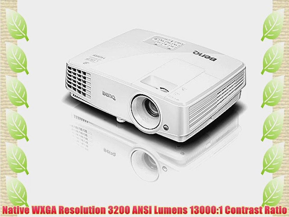 BenQ MW526 WXGA 3200 Lumens 3D Ready Projector with HDMI 1.4A
