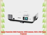 Epson PowerLite 1880 Projector 4000 Lumens 1024 x 768 Pixels Projector