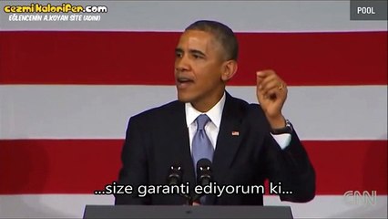 Obama'nın Sözünü Kesen Adama Cevabı