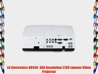 LG Electronics BD430? XGA Resolution 2700 Lumens Video Projector